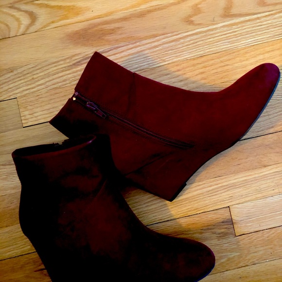 Payless bogo faux suede platform booties - Picture 11 of 13